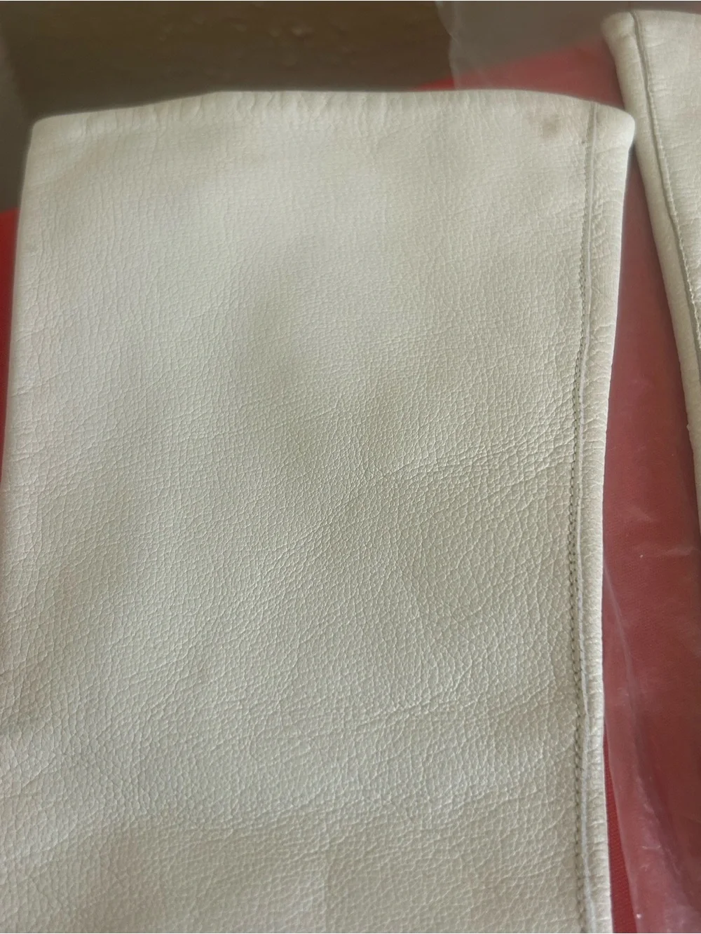 Vintage Cristian Dior Long Cream Evening Gloves for Women From 1950